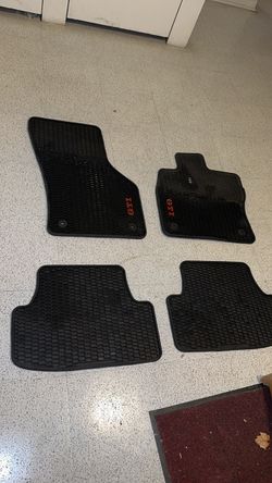 2015 VW Golf GTI plastic mats OEM