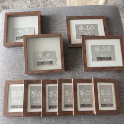10 New Wooden Picture Frames