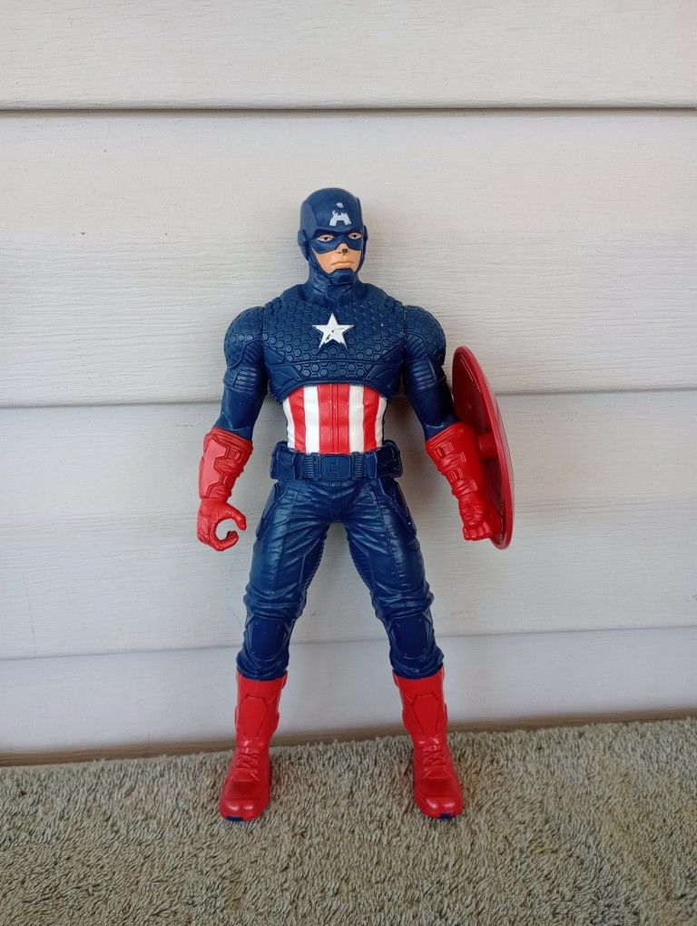 Marvel CAPTAIN AMERICA 9.5" Action Figure 2019