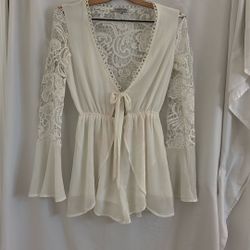 White Romper