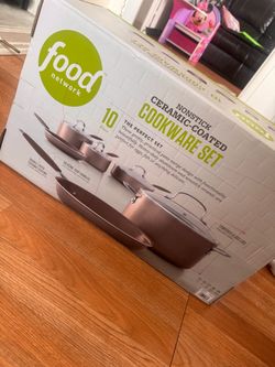 10 piece pot & pan set