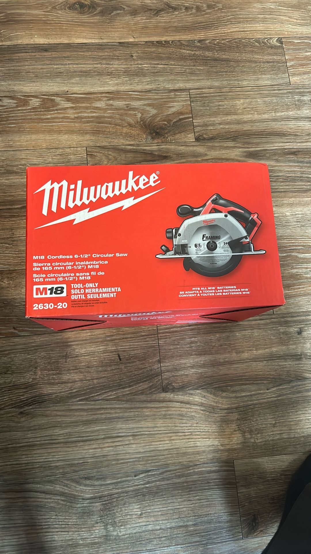 Milwaukee M18 Cordless 6 1/2” Circular Saw
