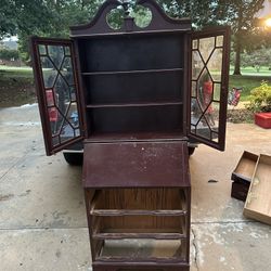 Antique Secretaries Desk\Cabinet