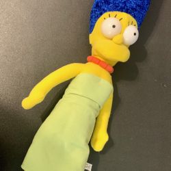 2015 Toy Factory The Simpsons Marge Simpson 11" Plush Doll Stuffed Toy