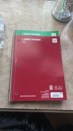 Pen+Gear 1-Subject Spiral Notebooks (2-Pack)
