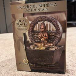 Home Decor - Small Buddha Fountain