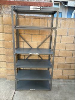 U-line metal rack (ten shelves) 75x36x18