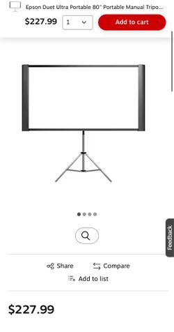 Portable Projection Screen