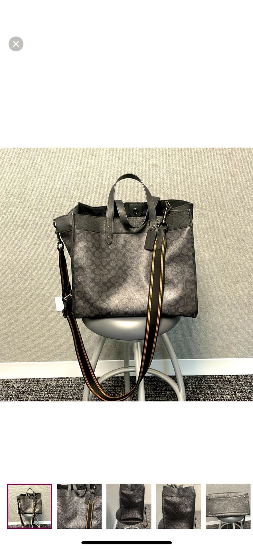 Coach Signature Field Tote 40