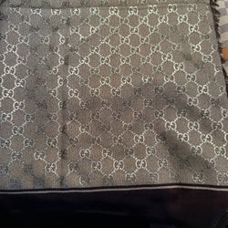 Iridescent GG Metallic- Never Used - Just stored Large Fringe Scarf