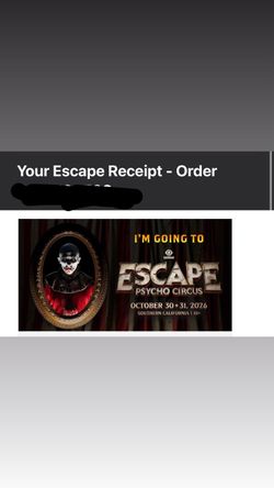 Escape Halloween 2026 2 Day Pass