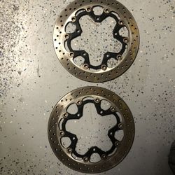 2nd Generation Hayabusa rotors and Sprocket