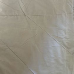 Single White Comforter - Cotton
