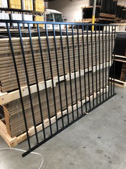 5’x8’ steel fence panels (galvanized powdered coated)