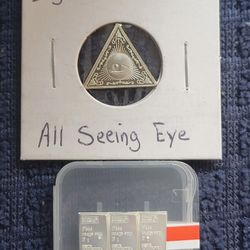5g Silver Bundle Illuminati & Valcambi Silver Bars .999 Solid Fine Silver 