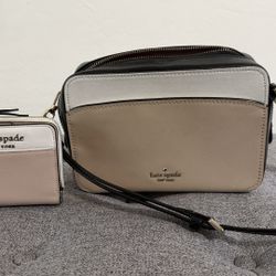 KATE SPADE crossbody handbag and wallet