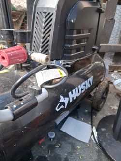 Husky 8 Gal Air Compressor — Used, Works