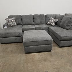New Gray Sectional