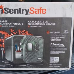 Sentry Safe .81 Cu Ft Large Combination Safe 