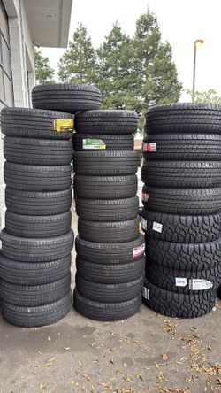265/70R16 SET OF 4 NEW TIRES ON SPECIAL WITH INSTALLATION AND BALANCING 