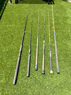 Fishing poles take all $60 Everything must go together