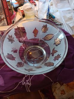 Vintage Punch Bowl set