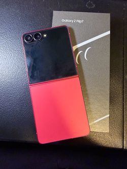 UNLOCKED Samsung zflip 7 phone 512gb coral red