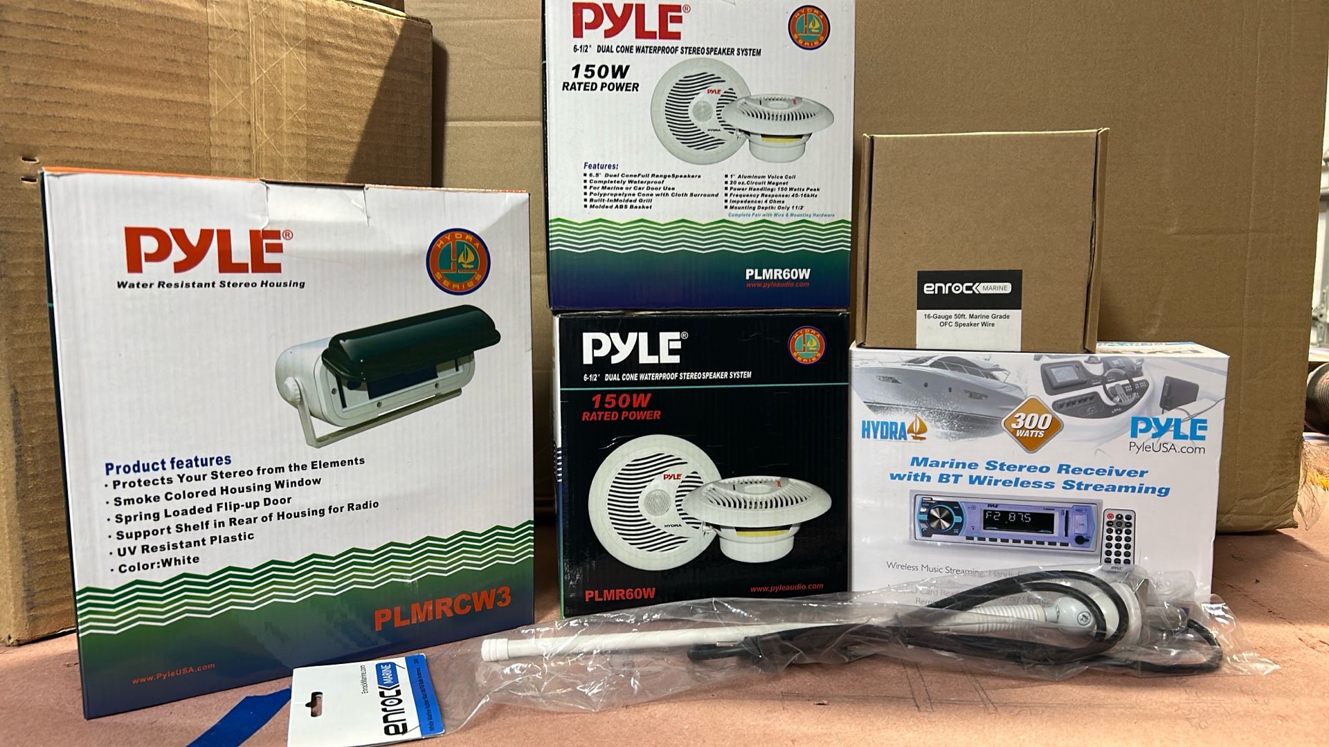 Pyle Marine Radio System Brand New In Box