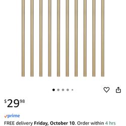 Brass Threaded Extension Rod (10-12 Inches)