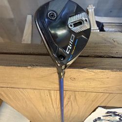 Left Handed Taylormade Qi10 Tour 3 Wood 15° Diamana S+ Shaft (LH)