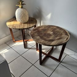 Two Side Tables 