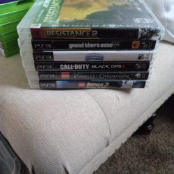 6 PS3 GAMES