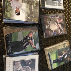 2001 Upper Deck Golf Cards Set Tiger Woods Rookies Duval And Garcia RC