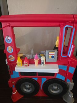 Little tikes kitchen toy food truck food toy