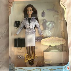 Barbie perfectly suited