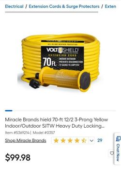 Heavy Duty Extension Cable