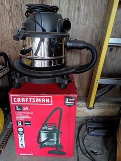 Craftsman wet/dry vacuum