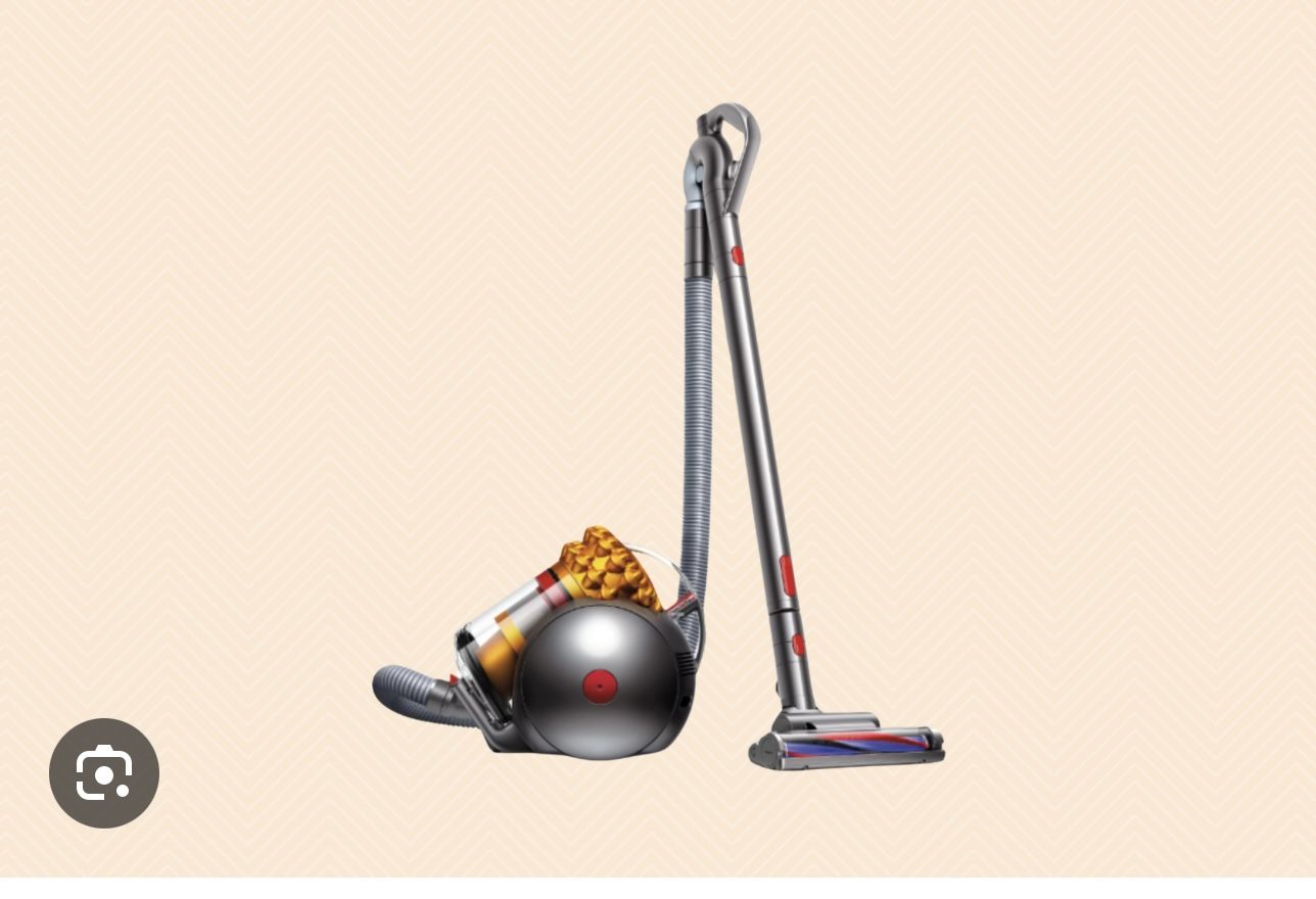Dyson Big Ball Turbinehead Canister Vacuum/yellow/Iron