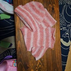 Handmade Hat And Scarf Set
