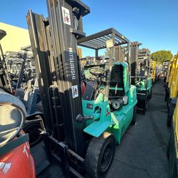 Mitsubishi Forklift pneumatic 3 stage 5500 lb