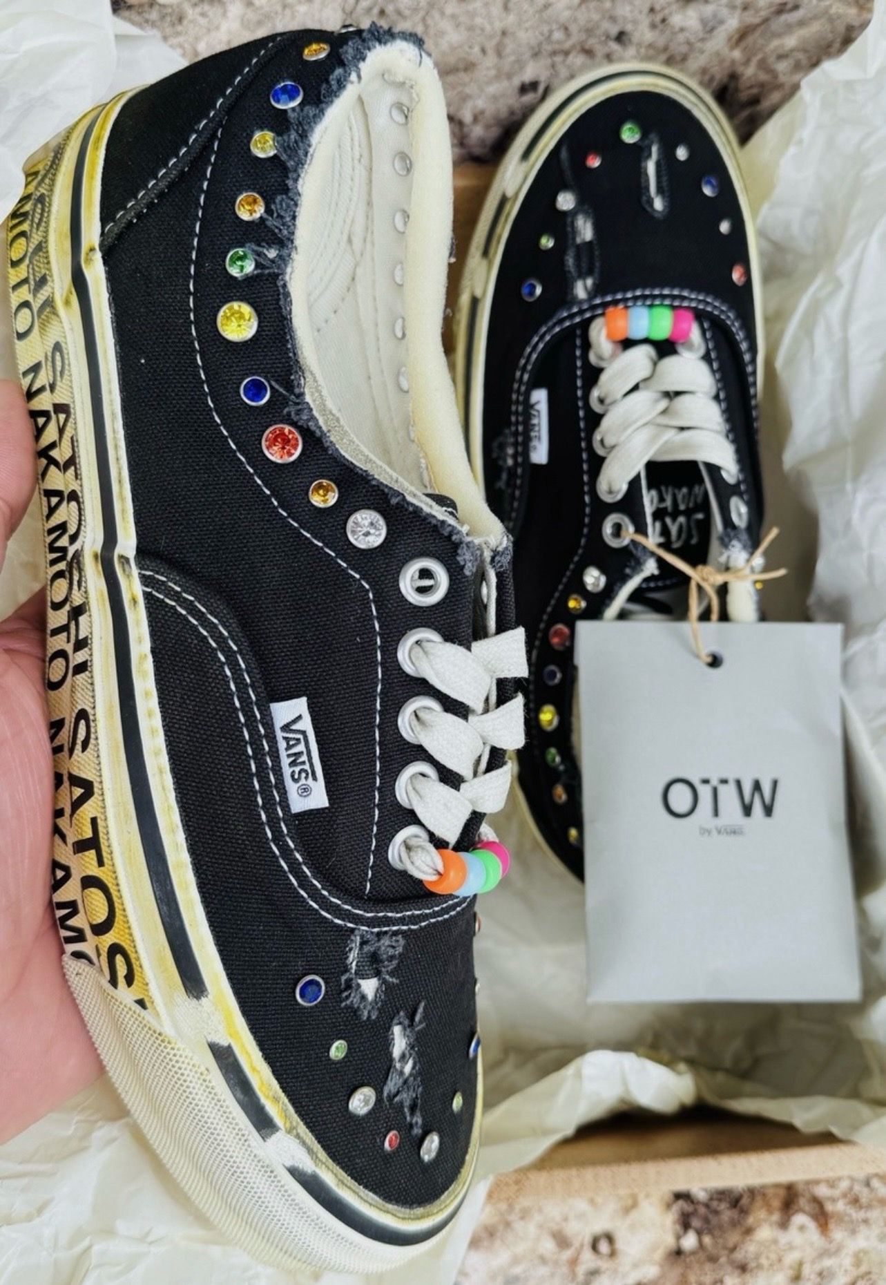 Brand New Satoshi Nakamoto Vans Era 95 Charm(sz 9.5)