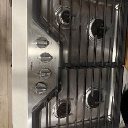 4 Burner Whirpool Cooktop