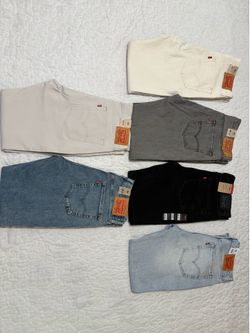 Men’s Levi’s Jeans Size 36x32 Brand new $30 Each