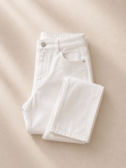 Boutique White Capri Flare Jeans – Brand New Size Small
