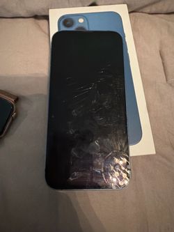 Apple iPhone 13 Blue (working condition) unlocked