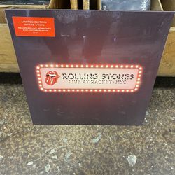 Rolling Stones “Live At Racket, NYC” On 180g White Vinyl