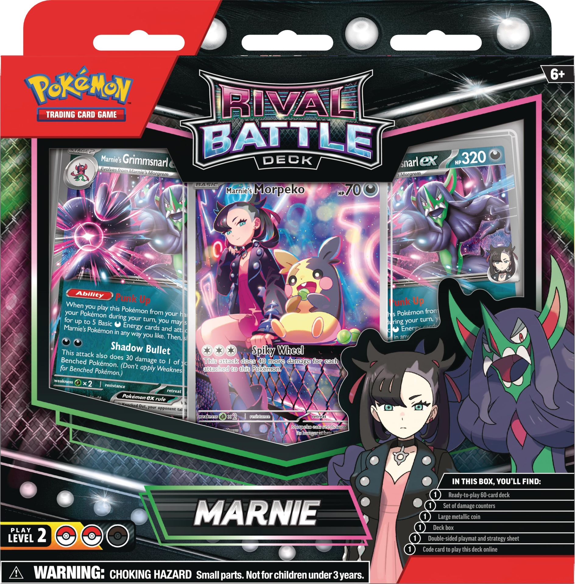Pokemon Marnie Rival Battle Deck