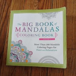 The big book of mandalia's coloring book volume two