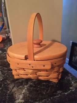 Longaberger basket- American Cancer Society; never used