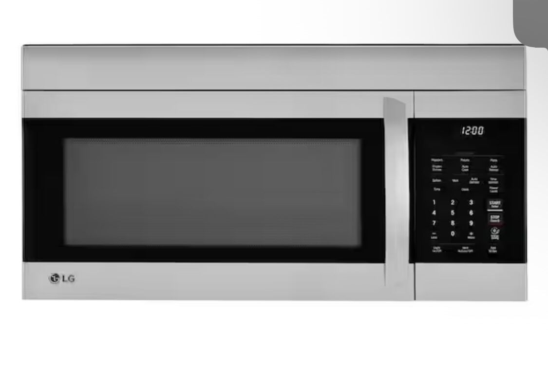 LG LMV1683ST -1.7  cu. ft. Over-the-Range Microwave Oven